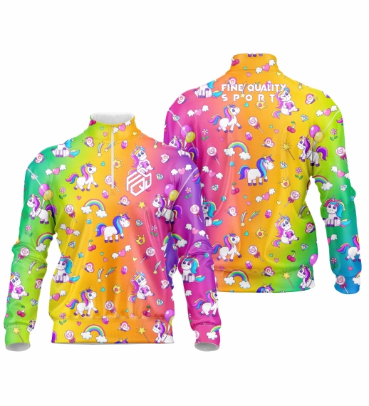 Wrestling Quarter Zipper Jacket
